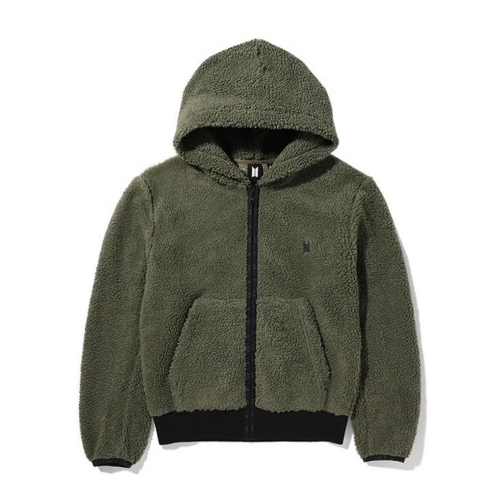 BTS Mic Drop zip up hoodie